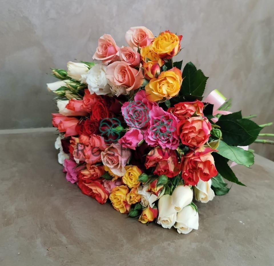 Букет цветов из: Розы в Трудобеликовский