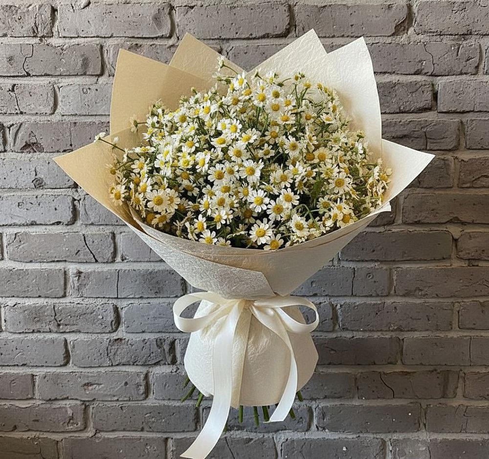 Букет цветов из: Ромашки в Трудобеликовский