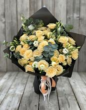 Букет цветов из:  Розы и Лизиантусы #REPLACE_PRED# Трудобеликовский