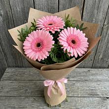 Букет цветов из:  Герберы #REPLACE_PRED# Трудобеликовский