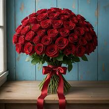 Букет Красные розы Блэк Меджик в Трудобеликовский