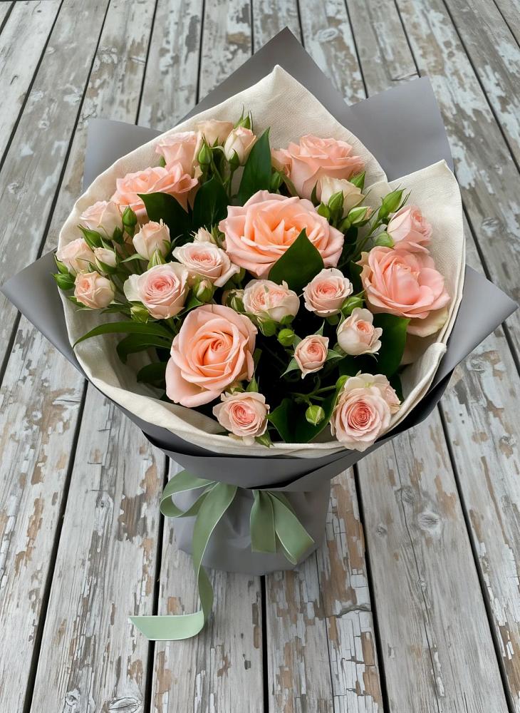 Букет цветов из: Розы в Трудобеликовский