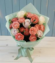 Букет цветов из:  Розы в Трудобеликовский