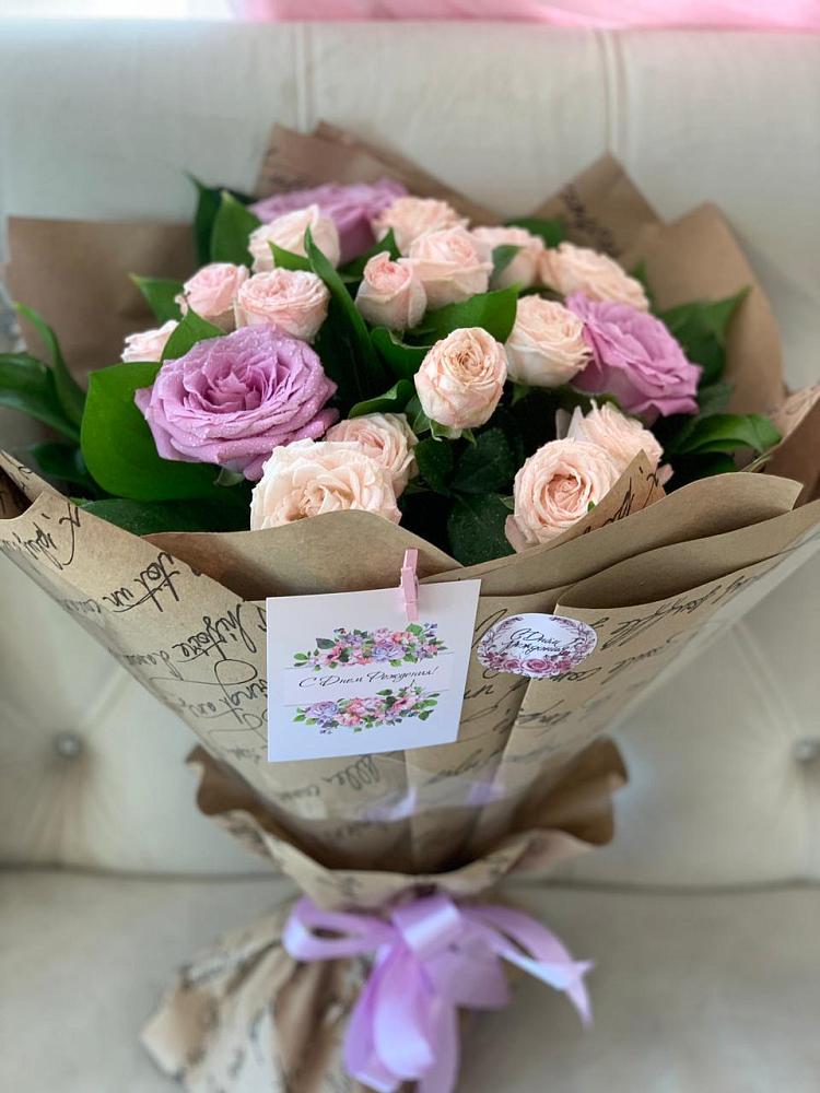 Букет цветов из: Розы в Трудобеликовский