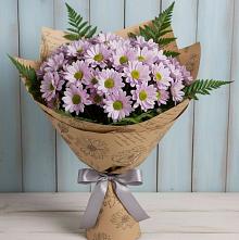 Букет цветов из:  Хризантемы в Трудобеликовский