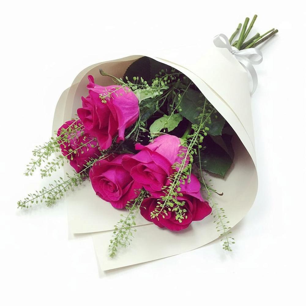 Букет цветов из: Розы в Трудобеликовский