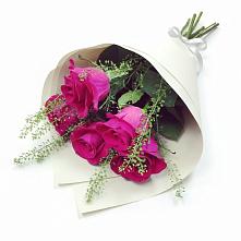 Букет цветов из:  Розы в Трудобеликовский