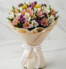 Букет цветов из:  Альстромерии в Трудобеликовский