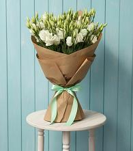 Букет цветов из:  Лизиантусы в Трудобеликовский