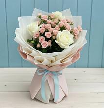Букет цветов из:  Розы в Трудобеликовский
