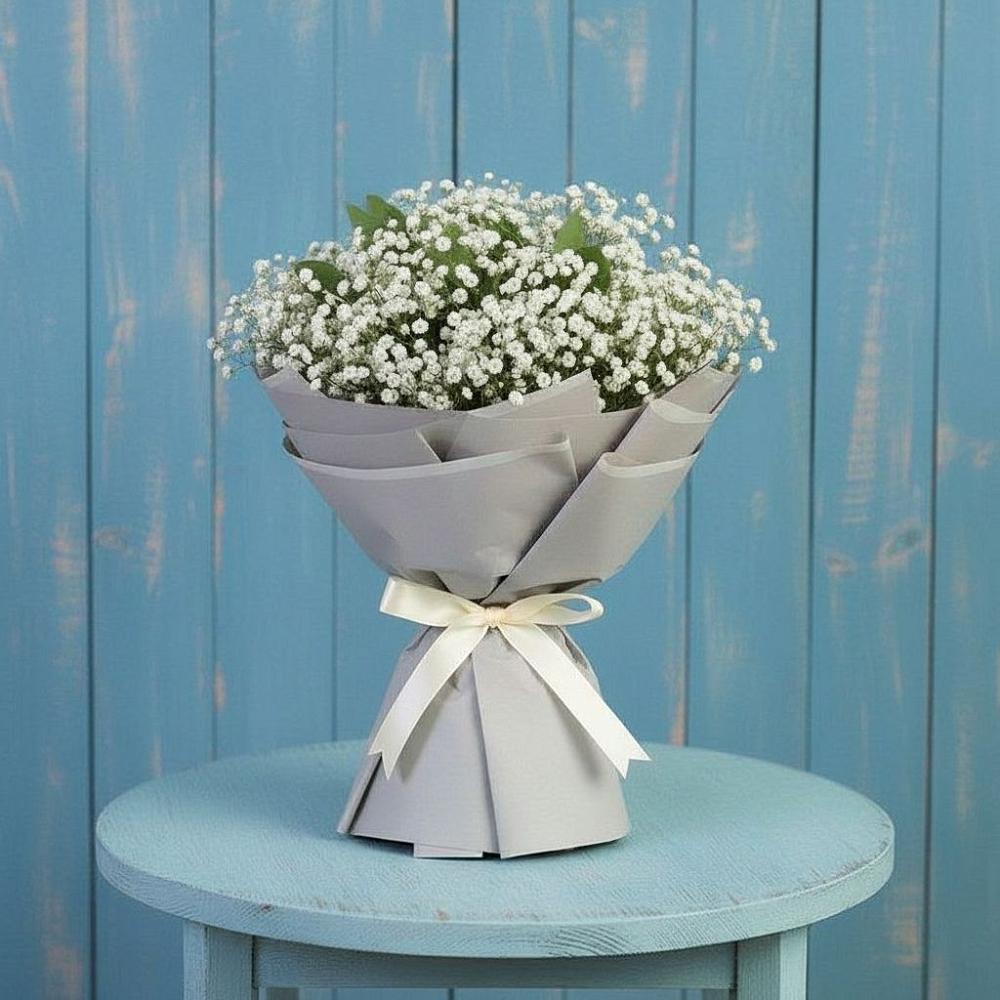 Букет цветов из: Гипсофила в Трудобеликовский