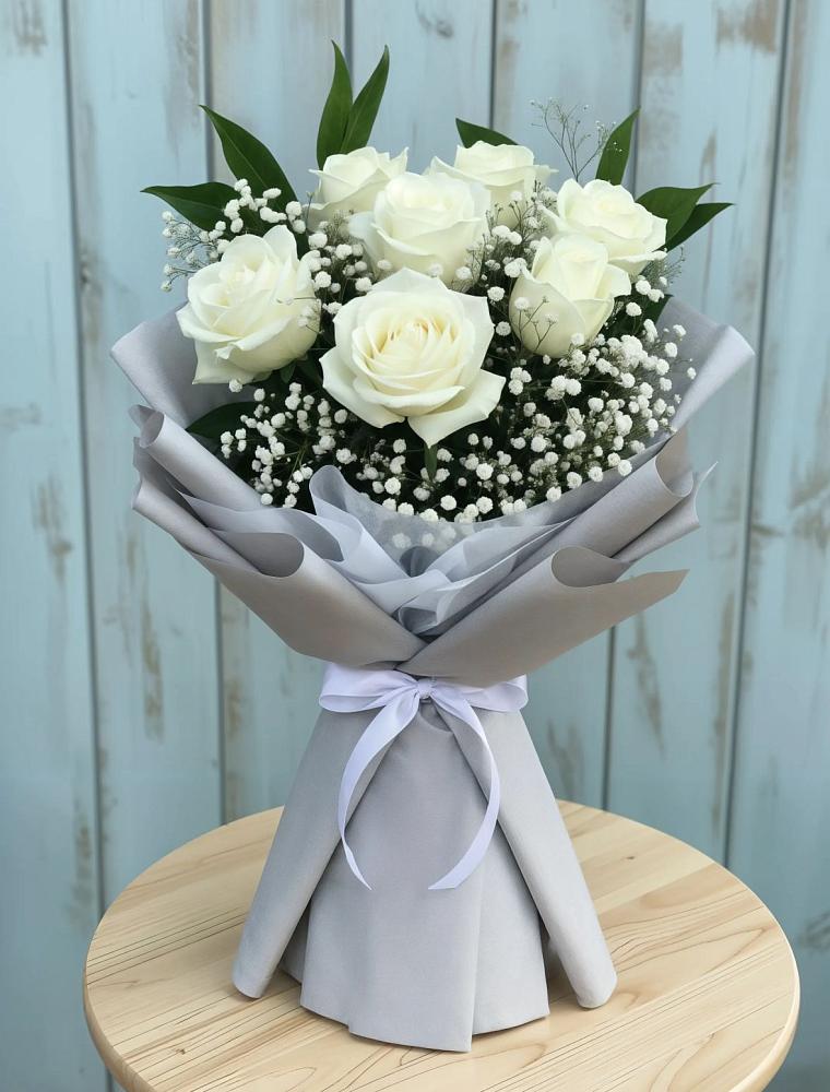 Букет цветов из: Розы в Трудобеликовский