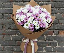 Букет цветов из:  Хризантемы в Трудобеликовский