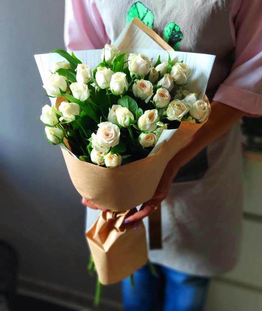 Букет цветов из: Розы в Трудобеликовский