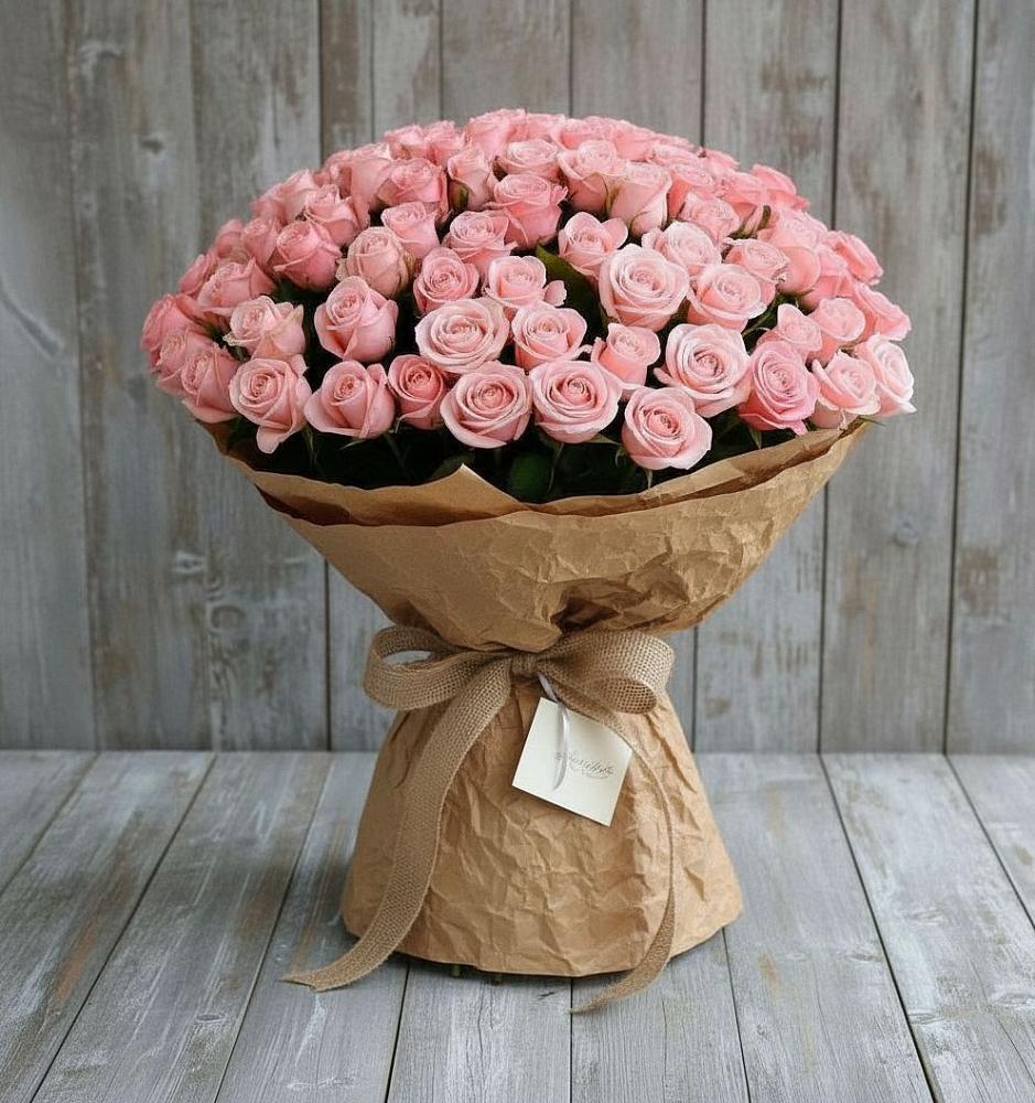 Букет 151 Роза Роуз в Трудобеликовский