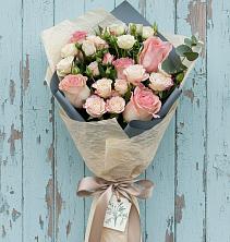 Букет цветов из:  Розы в Трудобеликовский