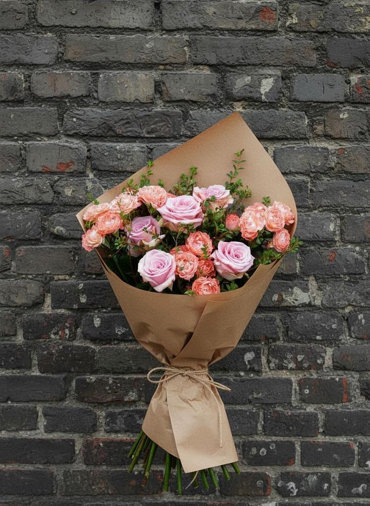 Букет цветов из: Розы в Трудобеликовский