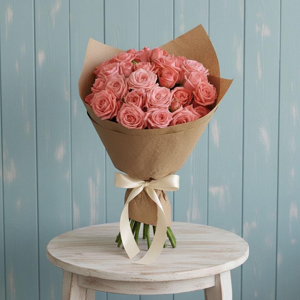 Букет цветов из: Розы в Трудобеликовский