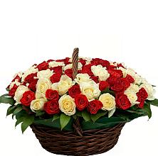 Премиум букет из: Розы в Трудобеликовский