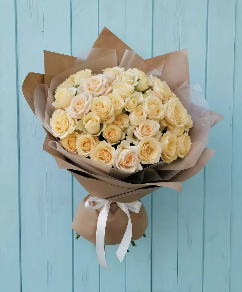 Букет Кремовое облако в Трудобеликовский