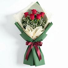 Букет цветов из:  Розы в Трудобеликовский