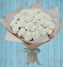 Букет цветов из:  Гвоздики в Трудобеликовский