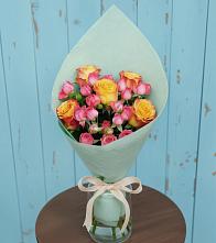 Букет цветов из:  Розы в Трудобеликовский