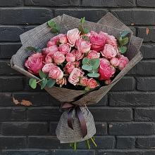 Букет цветов из:  Розы в Трудобеликовский