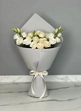 Букет цветов из:  Розы и Лизиантусы #REPLACE_PRED# Трудобеликовский